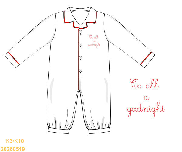 Pre-order Christmas Sleep Boy Romper