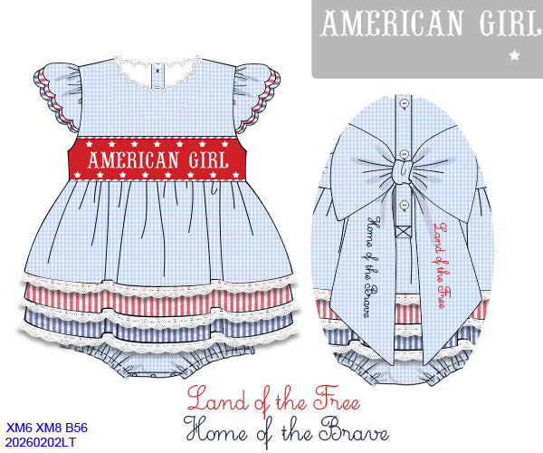 RTS American Girl Bloomer Set