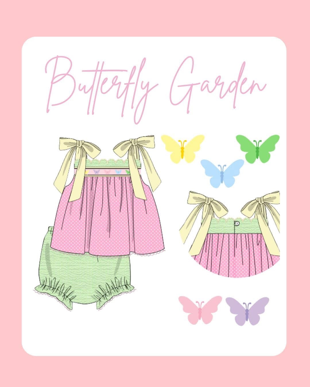 RTS Butterfly Garden Bloomer Set