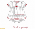 Pre-Order Christmas Sleep Skirted Bubble