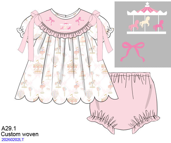 RTS Merry Go Round Bloomer Set