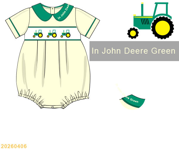 Pre-Order John Deere Green Boy Bubble