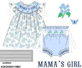 RTS Ashlyn’s Hydrangeas Diaper Set