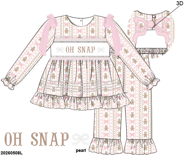Pre-order Oh Snap Pants Set