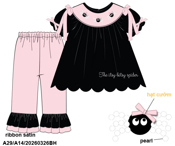 Pre-Order Itsy Bitsy Spider Pants Set