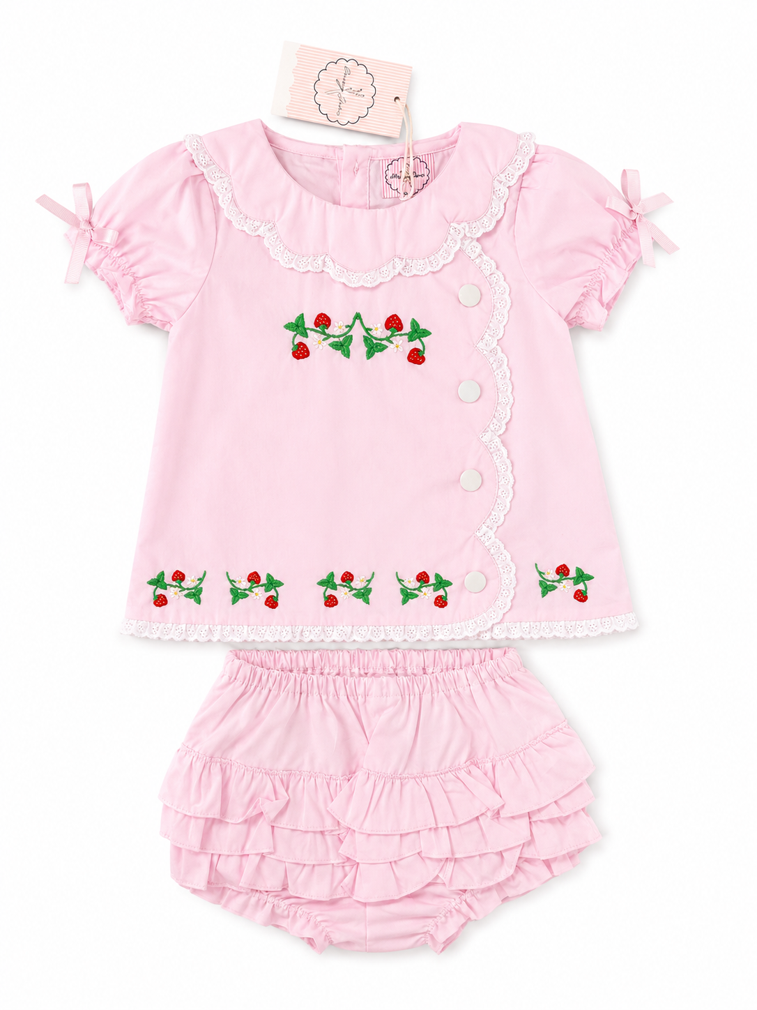 RTS Berry Blossom Diaper Set