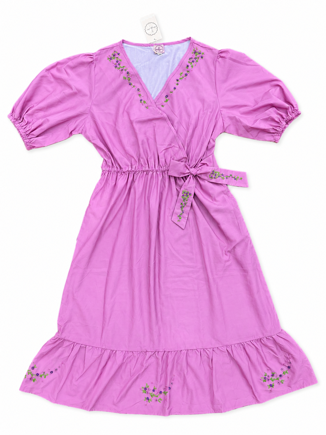 RTS Mom Dress Mauve Heirloom Match