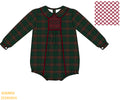 Pre-Order Boy Plaid & Velvet Bubble