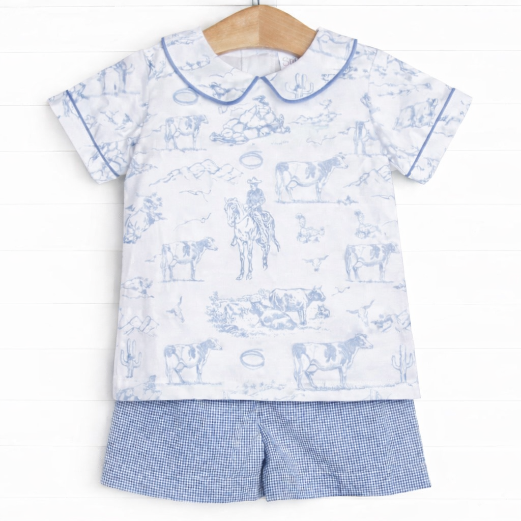 RTS Western Toile Boy Set