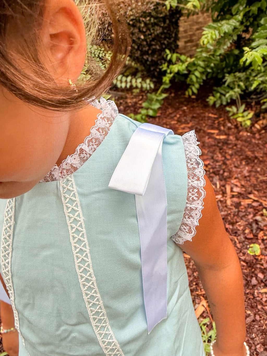 RTS Blue Lace Bloomer Set